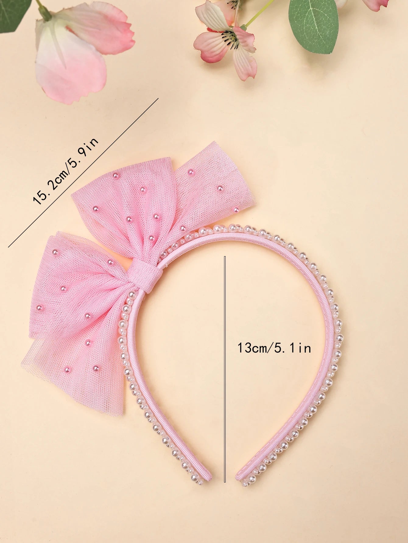 Diademas de perlas para niñas, diademas de encaje sólido, diademas con lazo, diademas para el pelo, accesorios para el cabello para Festival para niños, regalos, nuevo