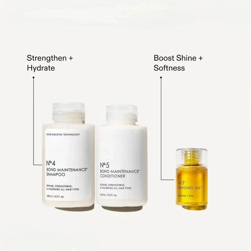 Serie de Cuidado Capilar Shine Hair Kit No. 3, 4, 5, 6, 7, Mascarilla Capilar, Champú, Acondicionador, Aceite Reparador, Sets para Limpiar, Hidratar y Controlar el Frizz