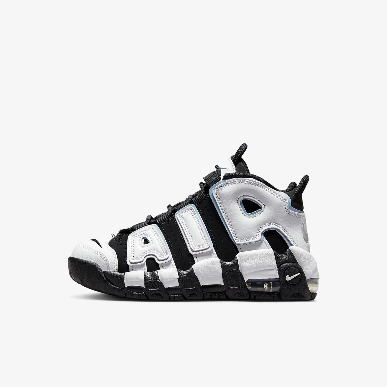 Zapatillas deportivas Nike genuinas Air More Uptempo para niños DQ6201-001
