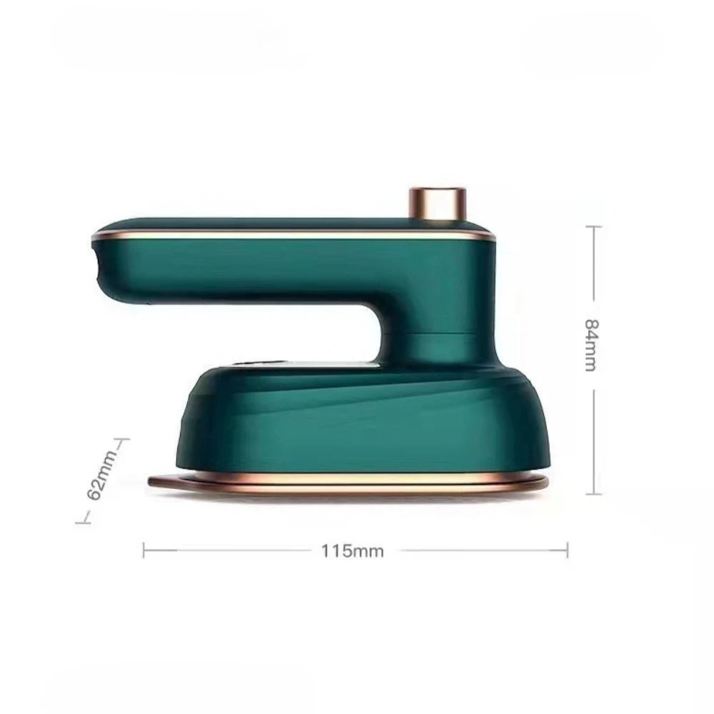 Mini Plancha de Vapor Giratoria Portátil, Generador de Vapor Doble Húmedo y Seco, Vaporizador de Ropa Portátil para el Hogar y Viajes, Plancha Colgante