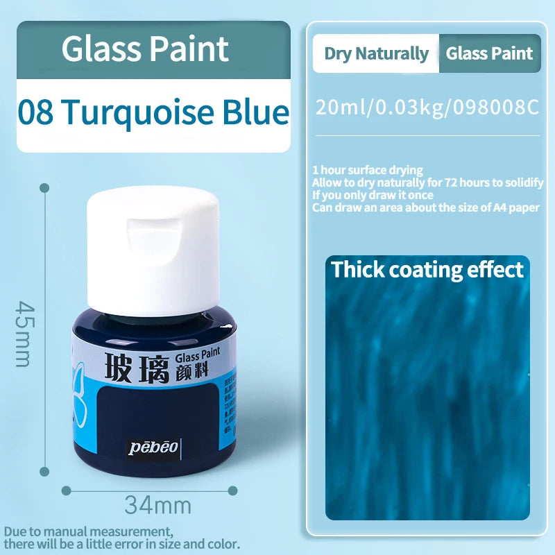 Botella de colores de pintura acrílica, 24 colores, 20/25 ml, pigmento de Graffiti hecho a mano DIY para dibujo de artista, pintura de Color agua de vidrio Gouache