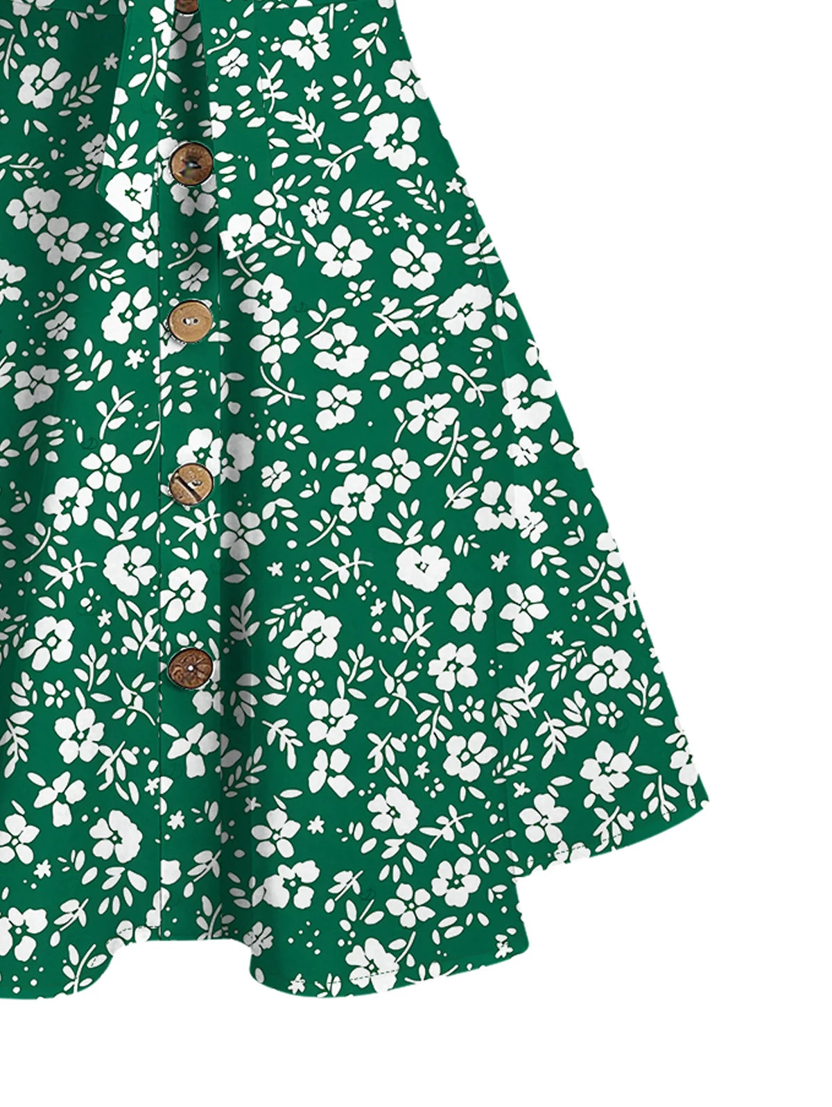 Dressfo 2025 Vestido veraniego con estampado floral para mujer, vestido de fiesta en el jardín, minivestido con lazo y volantes para verano