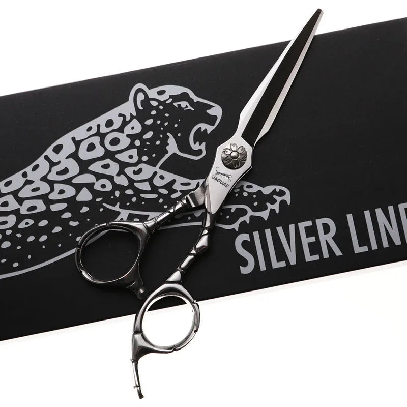 Juego de tijeras de peluquería profesionales de 6 pulgadas, tijeras de peluquero de corte + adelgazamiento, tijeras de pelo con personalidad de alta calidad, 30 dientes