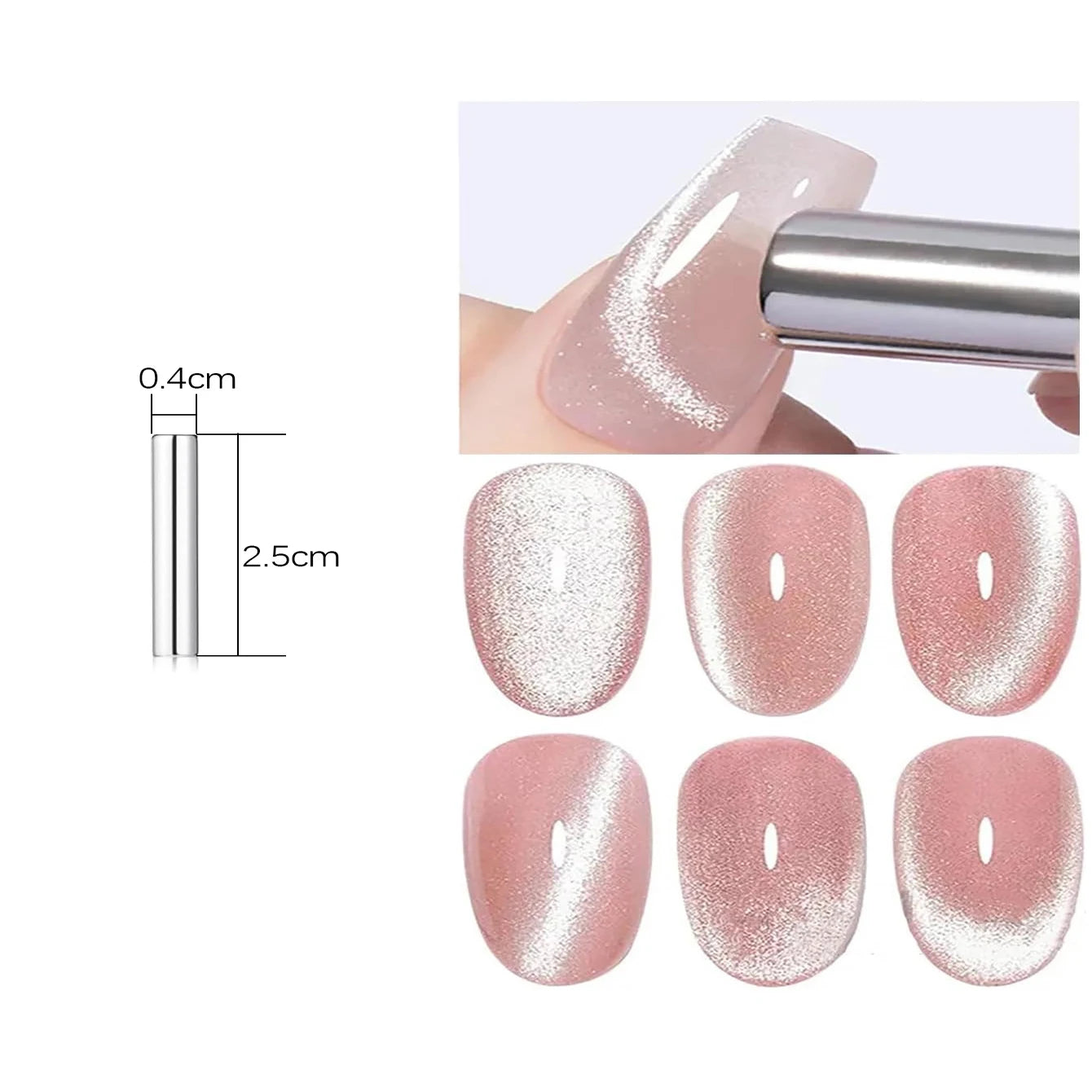 1-12 Uds. Esmalte de Uñas en Gel Magnético Ojo de Gato Marrón con Luz Azul, Larga Duración, Novedad 2026, Suministros para Uñas, Arte de Uñas, Venta Caliente