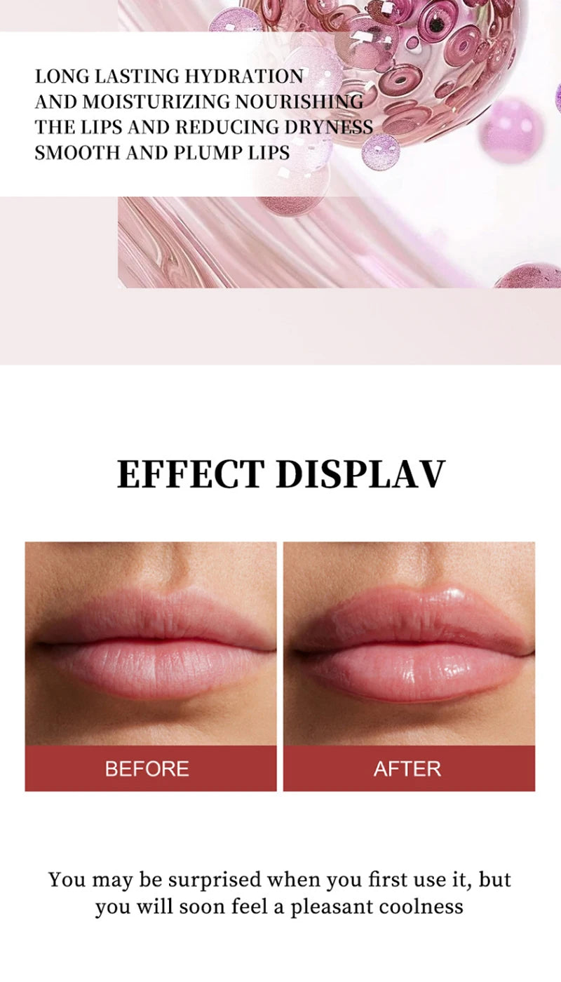 Bálsamo labial hidratante, espejo, brillo de labios, vainilla, menta, café helado, pastel, olor, lápiz labial, maquillaje de aceite de labios transparente