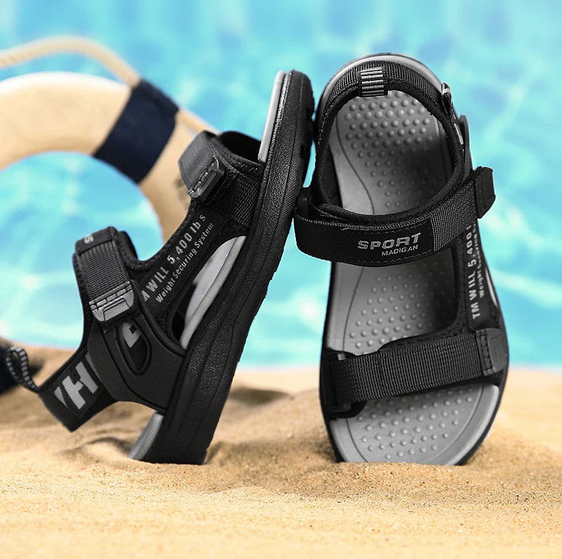 Sandalias de verano para niños, zapatillas de moda para niños y niñas, zapatos de playa al aire libre, calzado antideslizante, gran oferta