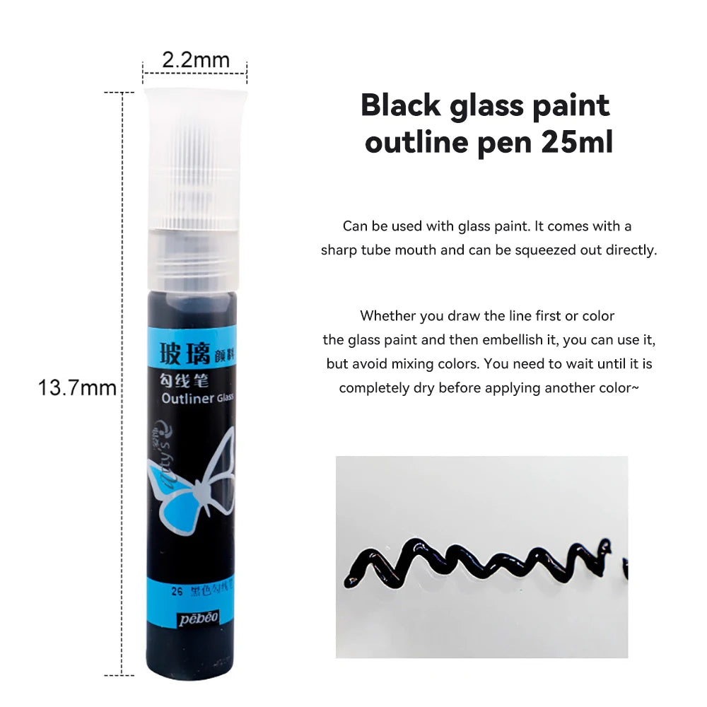 Botella de colores de pintura acrílica, 24 colores, 20/25 ml, pigmento de Graffiti hecho a mano DIY para dibujo de artista, pintura de Color agua de vidrio Gouache