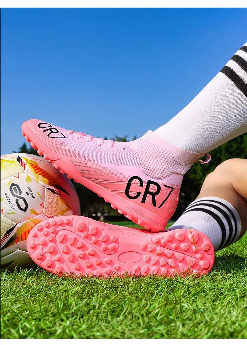 Nuevas botas de fútbol para hombre, gran oferta, zapatos de fútbol profesionales de alta calidad, zapatillas de fútbol para mujer, zapatillas unisex ultraligeras TF/FG