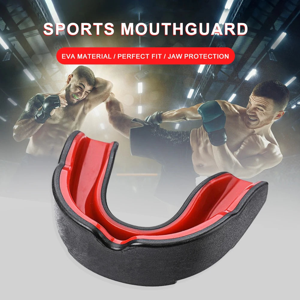 Protector bucal para boxeo, protector de goma para artes marciales MMA, protector bucal deportivo para fútbol, lucha, Hockey, Lacrosse, boxeo
