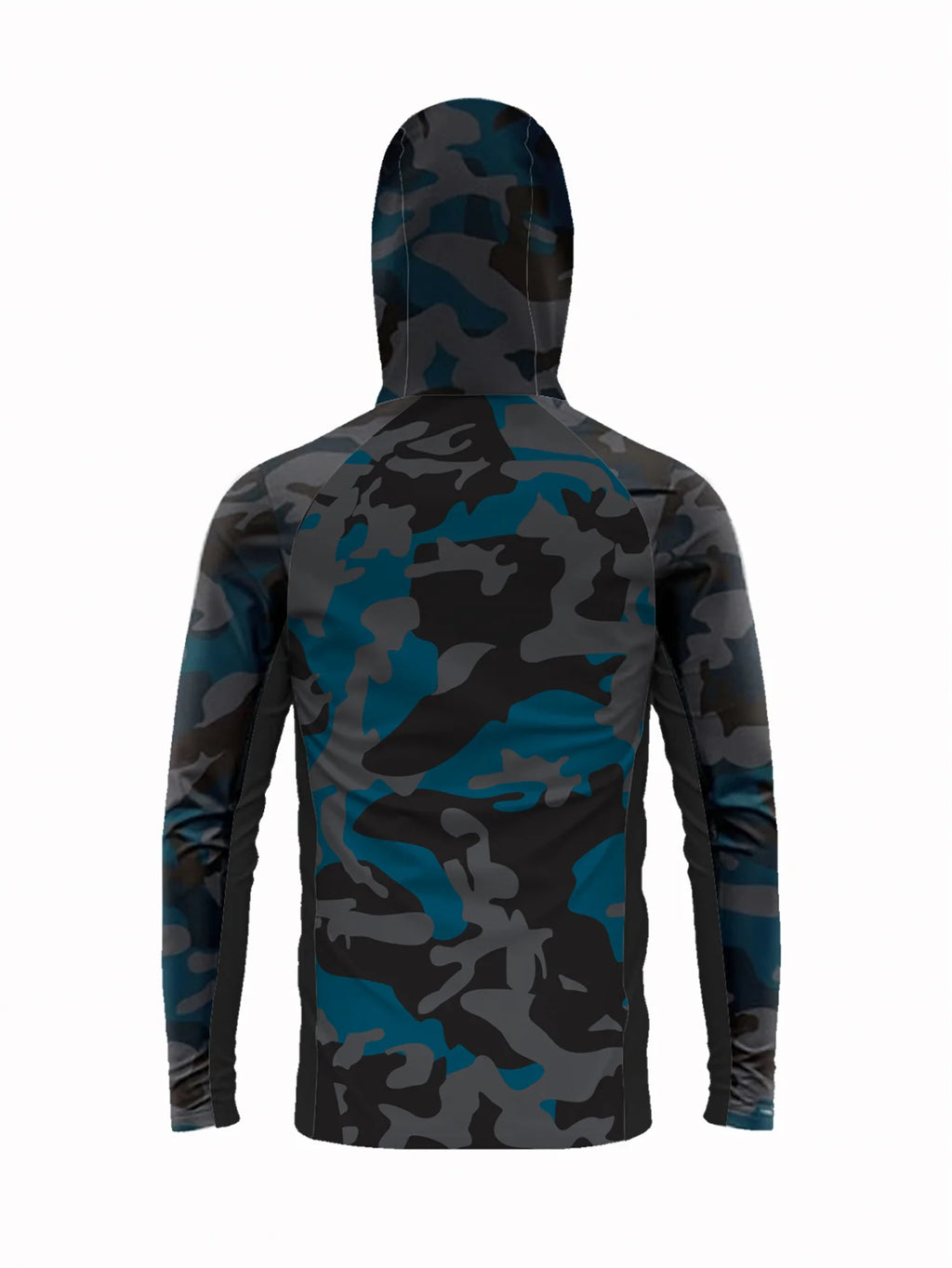 Ropa de pesca de manga larga para exteriores, ropa UV para hombre, Tops con capucha, protector solar, camisa de pesca fina y seca, transpirable