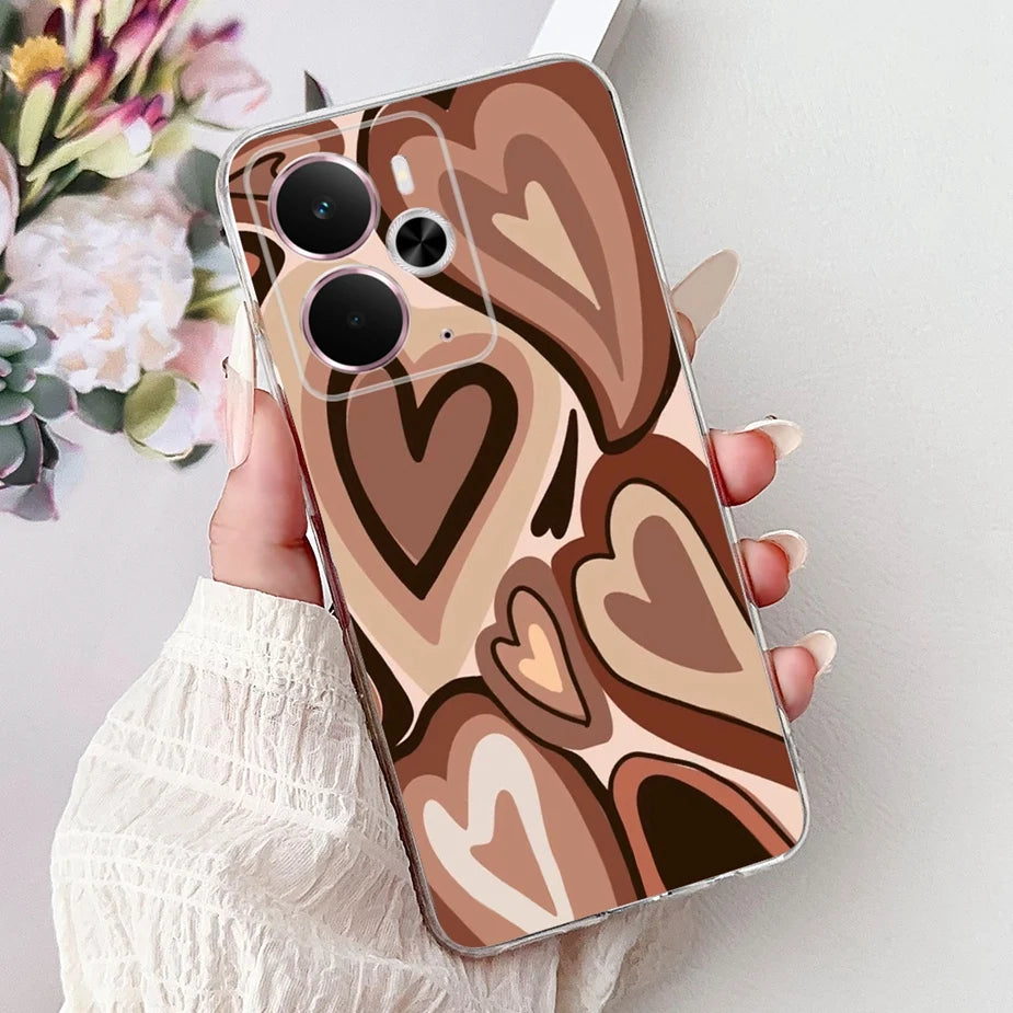For Realme 14 5G Case Realme 14T RMX5078 New Luxury Painted Cover Soft Slim Phone Case For Realme 14X Realme14 T 5G Fundas Coque