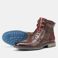 Talla 7-13 Botines para hombre Botas de cuero para hombre Bota de marca para hombre # AL605