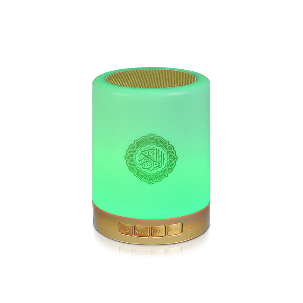 Azan-luz nocturna musulmana, Corán, portátil, inalámbrico, Caixa De Som, Altavoz Bluetooth, caja De sonido De música, lámpara sagrada Blutooth, Mini deflector