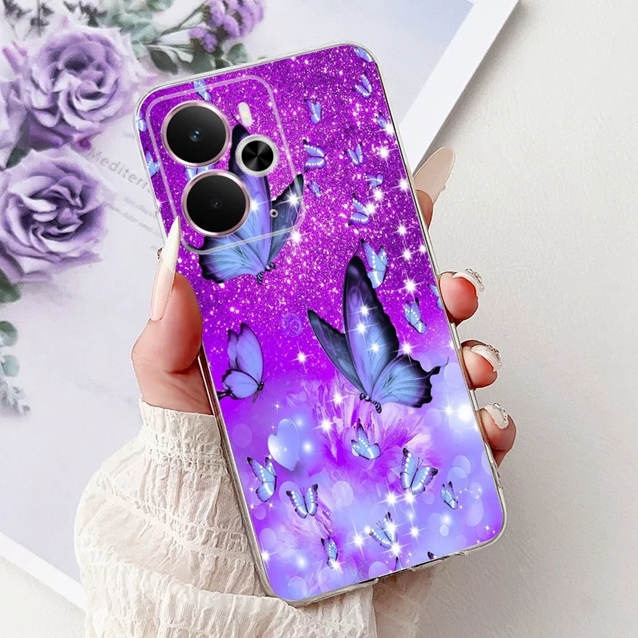 For Realme 14 5G Case Realme 14T RMX5078 New Luxury Painted Cover Soft Slim Phone Case For Realme 14X Realme14 T 5G Fundas Coque