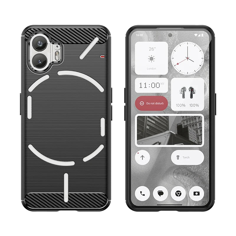 Funda protectora resistente a los golpes para teléfono Nothing, 1, 2