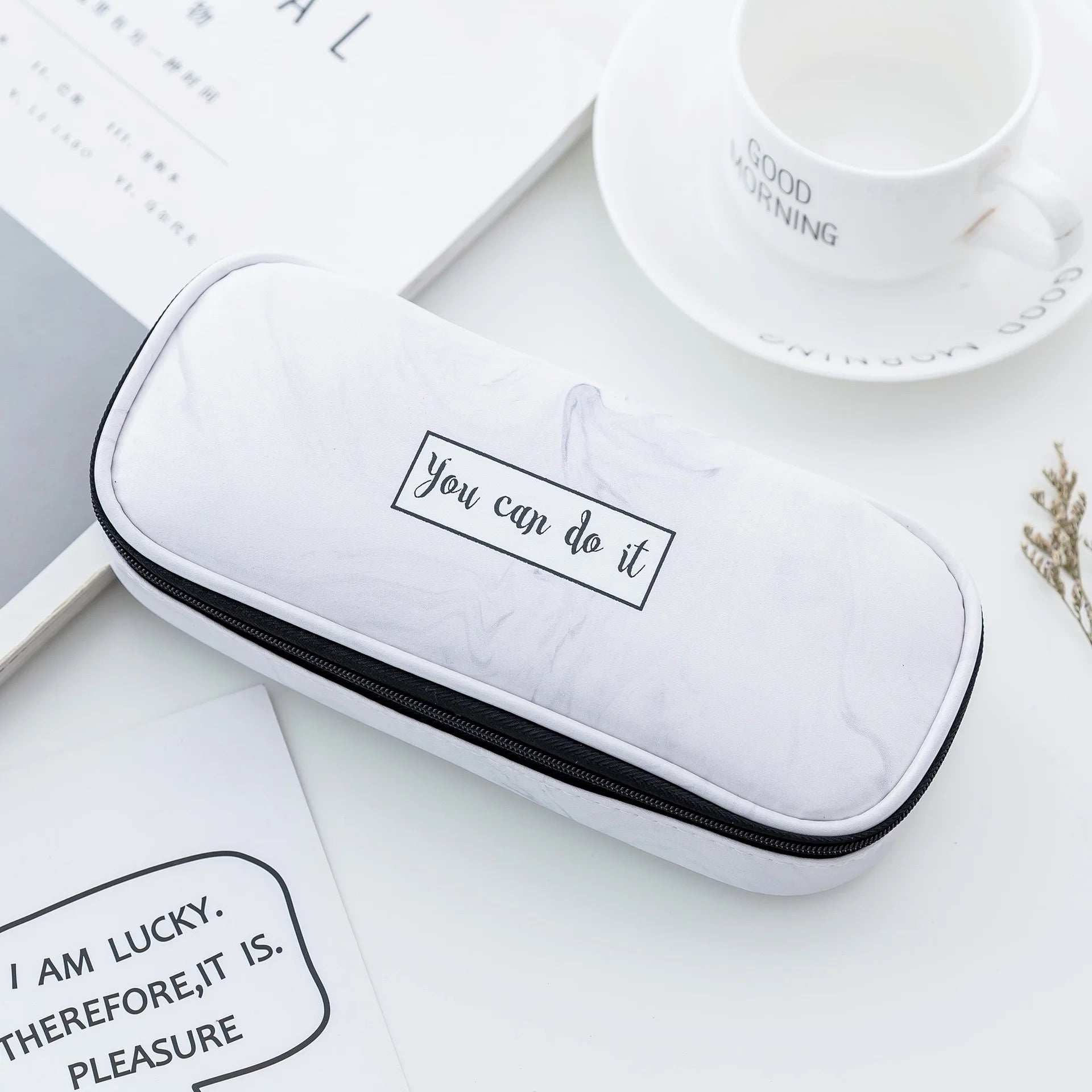 Estuche de cuero PU para lápices de dibujos animados, bolsa de almacenamiento de papelería escolar, estuche bonito para estudiantes, bolsa para bolígrafos para niños, regalos y premios