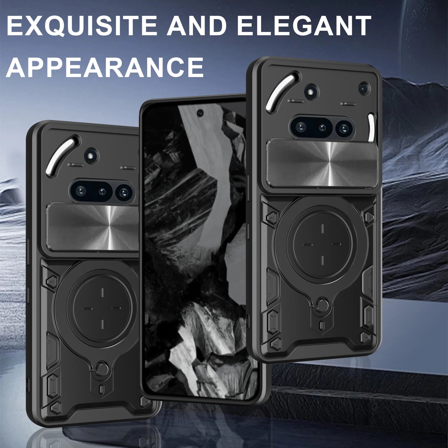 Funda protectora para nada teléfono 3a, funda con soporte de anillo, protección de lente, Fundas Coque Capa