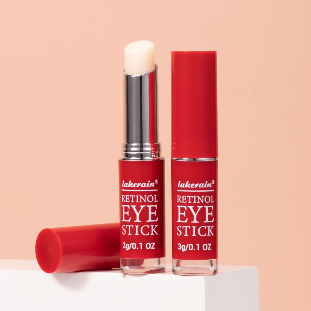 Crema de ojos con Retinol para aclarar las ojeras, reafirmante de la piel, suero de reparación instantánea de ojos en barra para el cuidado de los ojos de las mujeres