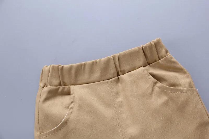 Conjuntos de ropa de verano para niños camiseta y pantalones cortos para niños 2 uds. traje deportivo para bebés de 1, 2, 3 y 4 años, ropa para niños