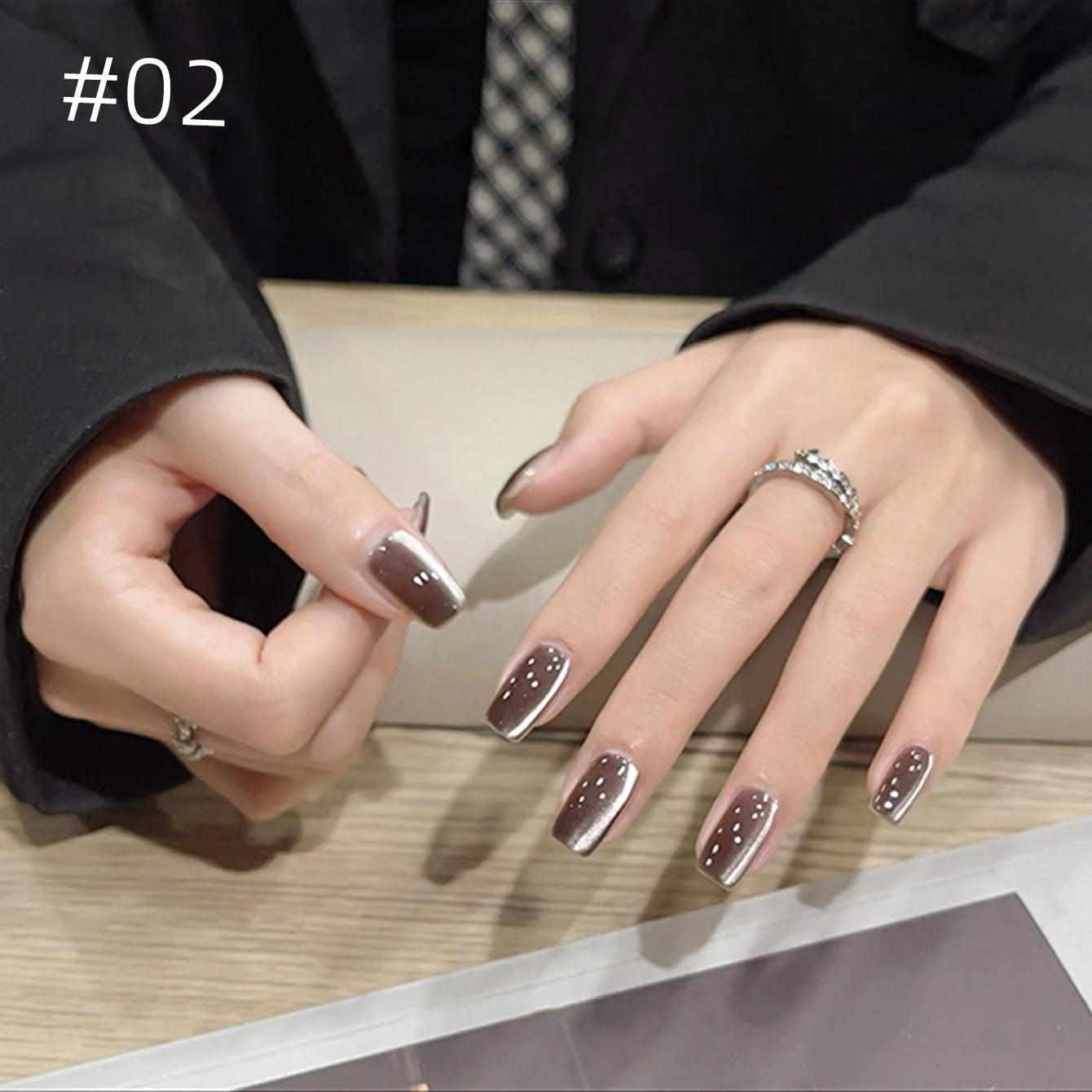 1-12 Uds. Esmalte de Uñas en Gel Magnético Ojo de Gato Marrón con Luz Azul, Larga Duración, Novedad 2026, Suministros para Uñas, Arte de Uñas, Venta Caliente