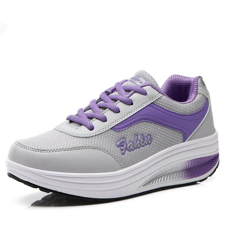 Zapatillas de deporte para Mujer, zapatos vulcanizados a la moda para Mujer, zapatos planos de alta calidad, zapatos para caminar para Mujer, Zapatillas de talla grande para Mujer