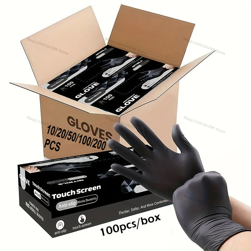 Guantes desechables de nitrilo impermeables para lavar platos, guantes de cocina para el hogar, guantes de limpieza para lavado de perros, guantes de látex para trabajo de alimentos