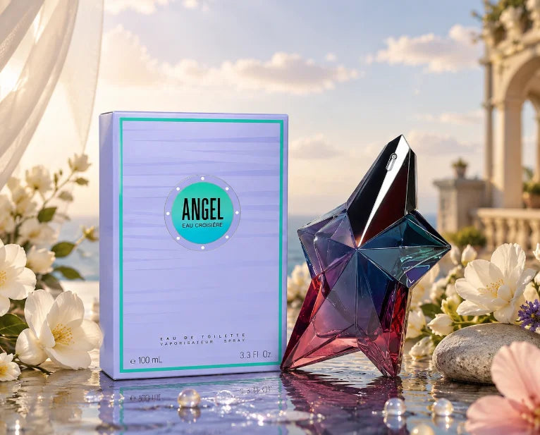 Perfume de Marca de 100 ml, Aroma Perfecto y Duradero, Serie Angel, Perfume para Mujer, Fragancia Floral Fresca, perfumes mujer