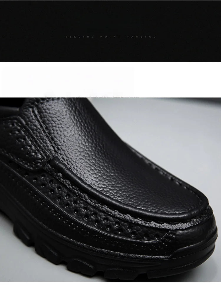Zapatos de chef para hombre, zapatos de trabajo de cocina impermeables y a prueba de aceite, ultraligeros, antideslizantes, de suela blanda EVA, informales, para jardín