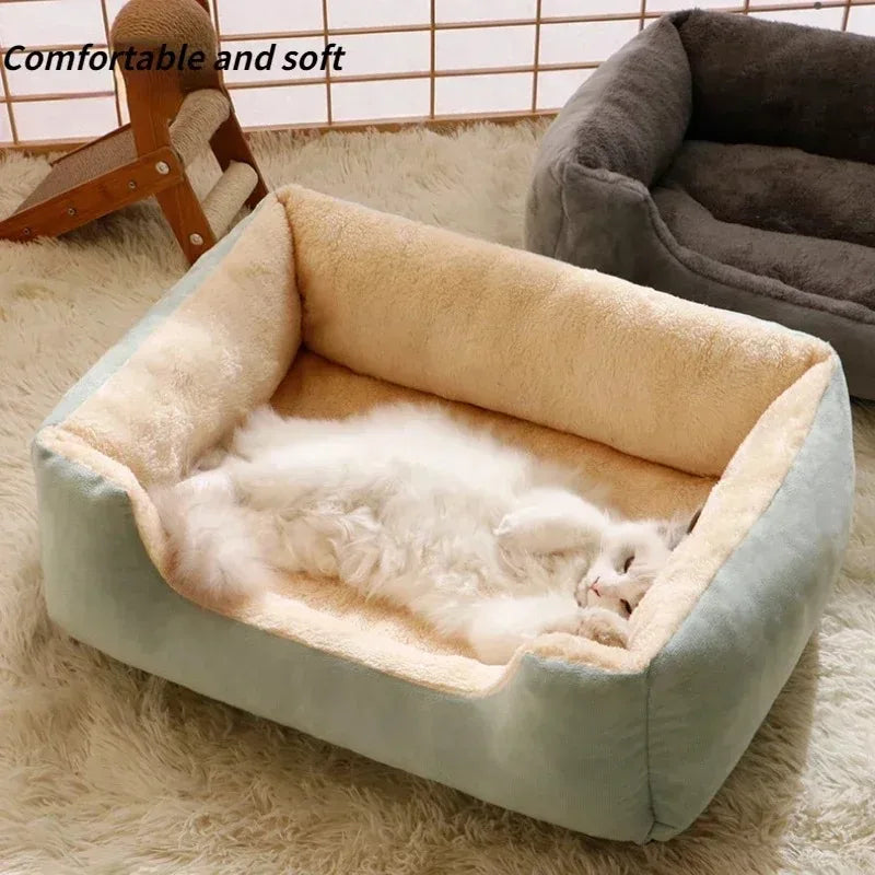 Cama para gatos, productos para mascotas, cojines, accesorios de invierno para gatitos, suministros para todas las casas, accesorios para cosas, hábitats, cesta, camas para casa
