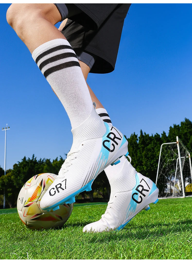 Nuevas botas de fútbol para hombre, gran oferta, zapatos de fútbol profesionales de alta calidad, zapatillas de fútbol para mujer, zapatillas unisex ultraligeras TF/FG