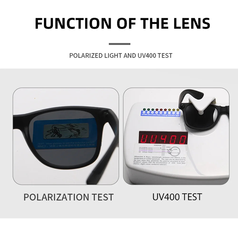 Gafas de Sol Polarizadas UV400, Gafas Clásicas para Conducir y Pescar para Hombres y Mujeres, Lentes de Sol para Senderismo al Aire Libre