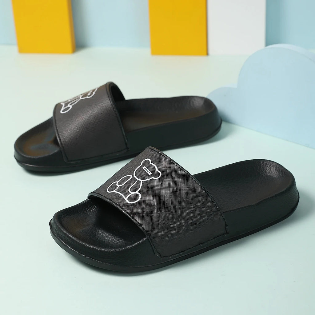 Pantuflas Lindas con Forma de Oso para Niños, Sandalias de Playa para Verano