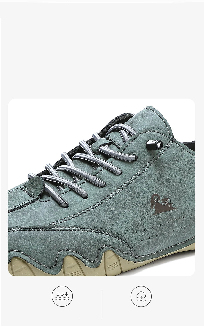 Zapatos de hombre para las cuatro estaciones, nuevos zapatos informales de talla grande, zapatos transpirables de suela suave a la moda para exteriores, zapatos deportivos para caminar para hombre