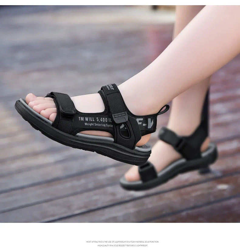 Sandalias de verano para niños, zapatillas de moda para niños y niñas, zapatos de playa al aire libre, calzado antideslizante, gran oferta