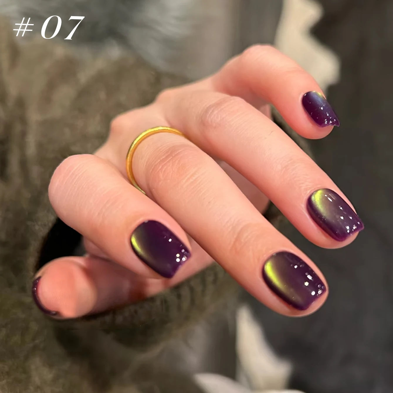 1-12 Uds. Esmalte de Uñas en Gel Magnético Ojo de Gato Marrón con Luz Azul, Larga Duración, Novedad 2026, Suministros para Uñas, Arte de Uñas, Venta Caliente