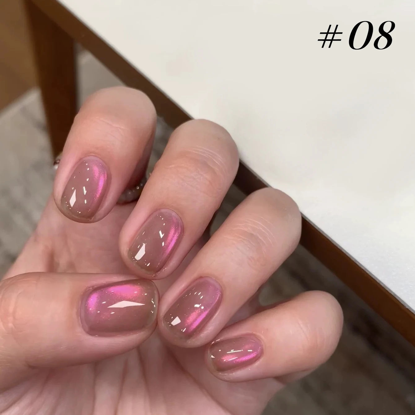 1-12 Uds. Esmalte de Uñas en Gel Magnético Ojo de Gato Marrón con Luz Azul, Larga Duración, Novedad 2026, Suministros para Uñas, Arte de Uñas, Venta Caliente