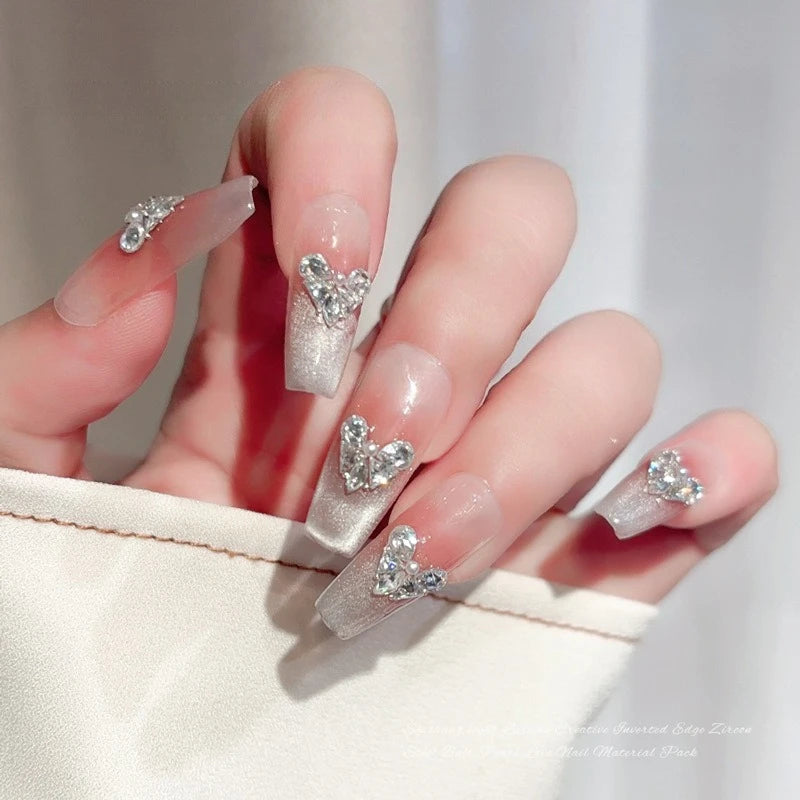 100 Uds 3D Mini circonita Nail Art Rhinestone cristal diamante accesorios para brillo suministros de manicura Material decoración de uñas