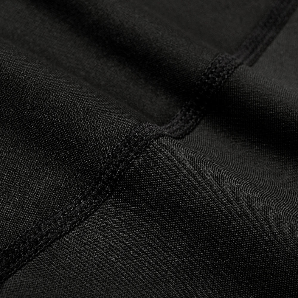 Camisa deportiva de lana de invierno para hombre, camisa de compresión de cuello alto, Top de entrenamiento de manga larga, camiseta interior de alta elasticidad