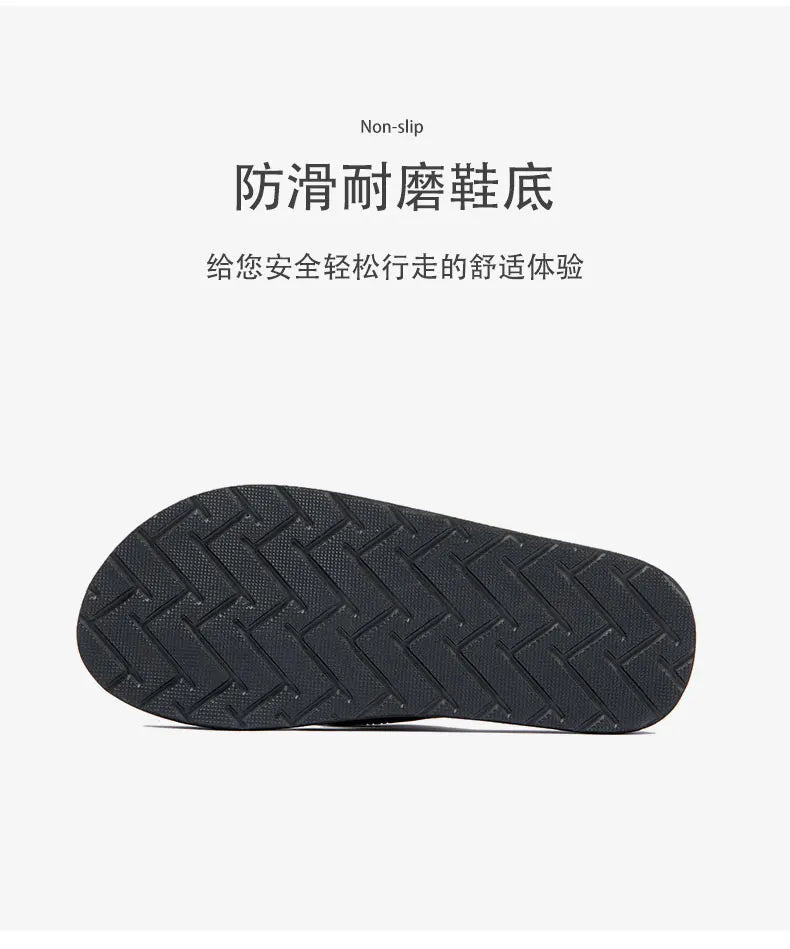 Chanclas informales para hombre, sandalias de playa, antideslizantes, planas, zapatos de casa para interiores, Verano