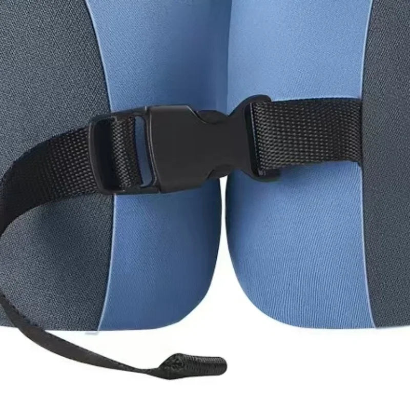 Almohada de viaje portátil en forma de U, almohadas para dormir de espuma viscoelástica, almohada para siesta en la oficina, cojín para el cuello de avión y coche, soporte ergonómico para la cabeza