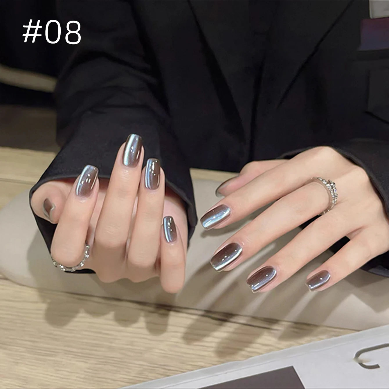 1-12 Uds. Esmalte de Uñas en Gel Magnético Ojo de Gato Marrón con Luz Azul, Larga Duración, Novedad 2026, Suministros para Uñas, Arte de Uñas, Venta Caliente