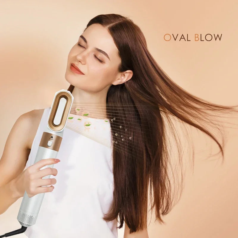 Secador de pelo 5 en 1, juego de peine caliente, plancha rizadora profesional, herramienta de estilismo para Dyson Airwrap, secador de pelo para el hogar