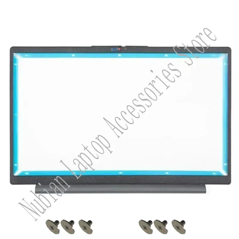 Nuevo para IdeaPad 3 15ADA6 15ITL6 15ALC6 2021: Cubierta trasera LCD, bisel frontal, reposamanos, carcasa inferior, teclado y bisagras para portátil