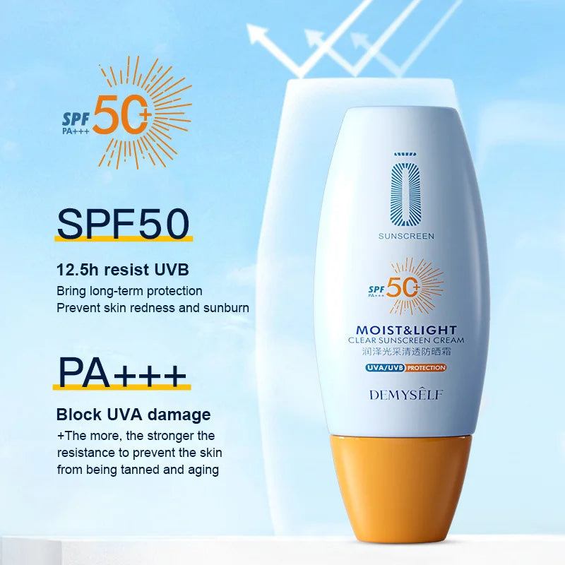 Protector solar SPF50 + protector solar para el cuerpo Facial crema solar blanqueadora bloqueador solar crema protectora de la piel antienvejecimiento hidratación con control de aceite