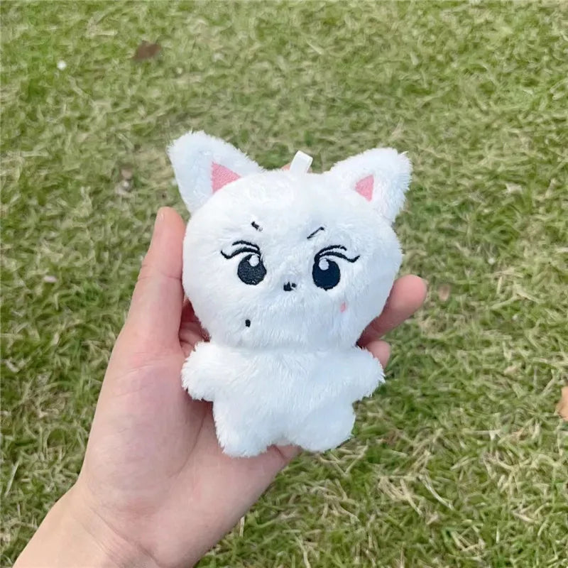 Llaveros de peluche de dibujos animados de Kpop de moda: JUNGWON, SUNGHOON, JAY, NIKI, JAKE, HEESEUNG, SUNOO - Colgantes para bolsos