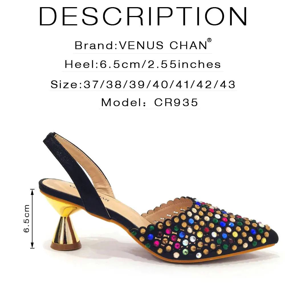 Sandalias con fondo de Muffin decoradas con cuentas para mujer, zapatos y bolso cómodos y versátiles, elegantes, a la moda, verano, 2023