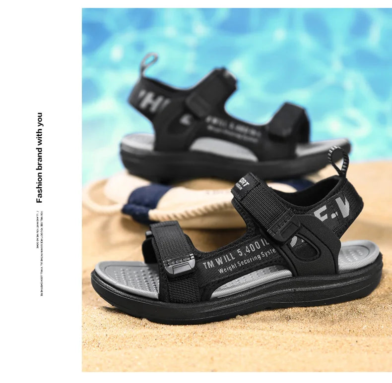 Sandalias de verano para niños, zapatillas de moda para niños y niñas, zapatos de playa al aire libre, calzado antideslizante, gran oferta