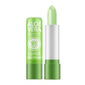 Lápiz labial de Aloe Vera que cambia de Color, bálsamo labial hidratante de larga duración, activado por temperatura, cuidado de labios nutritivo resistente a la decoloración