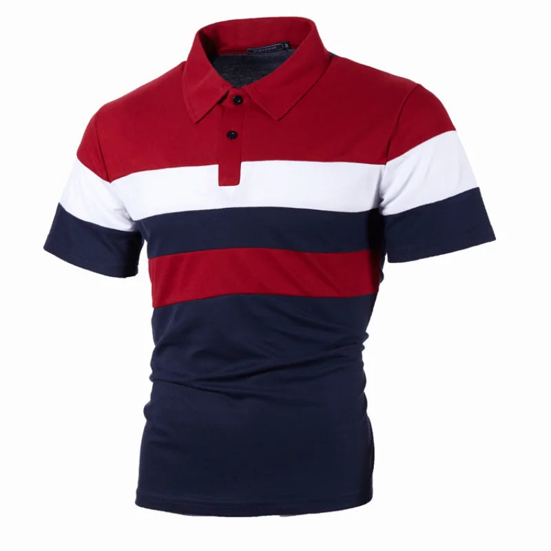 Nueva camiseta Polo de lujo de verano para hombre, Polo de marca de talla grande, camisetas de manga corta con cuello vuelto, camiseta de negocios 8XL