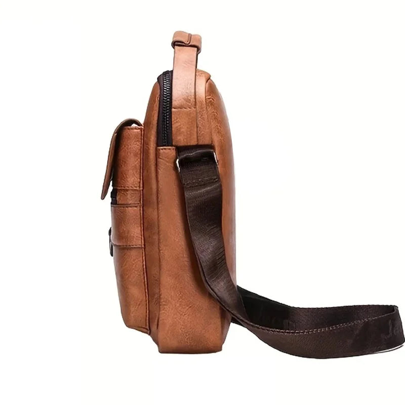 Bolso de moda, adecuado para uso diario, viajes, versátil, correas de hombro ajustables, material de Pu, ligero y simple
